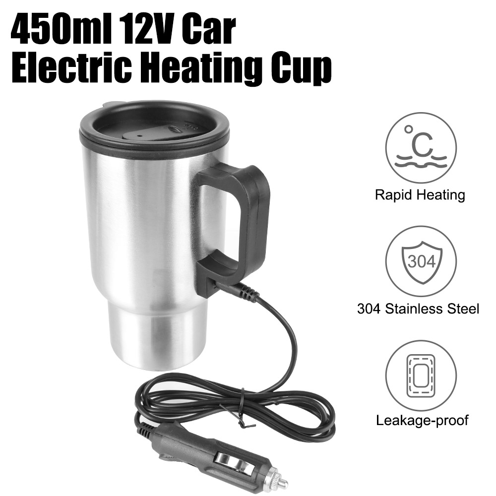 Camping Cooking Can - Electric Heating Car Kettle Camping Travel