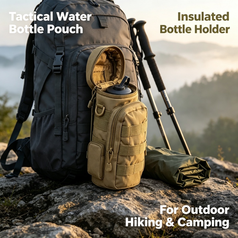 Camping Cooking Can - Tactical Molle Water Bottle Bag Pouch