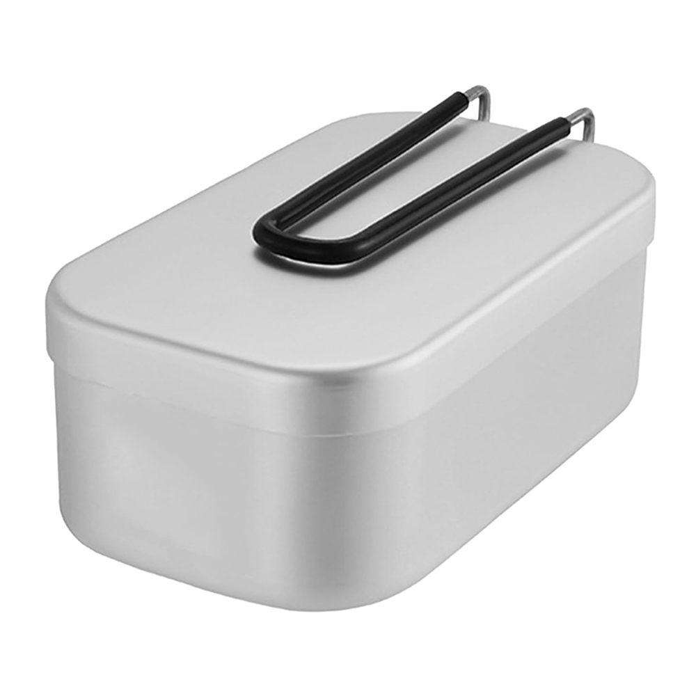 Camping Cooking Roll - 800ML Aluminum Lunch Boxes Outdoor Camping