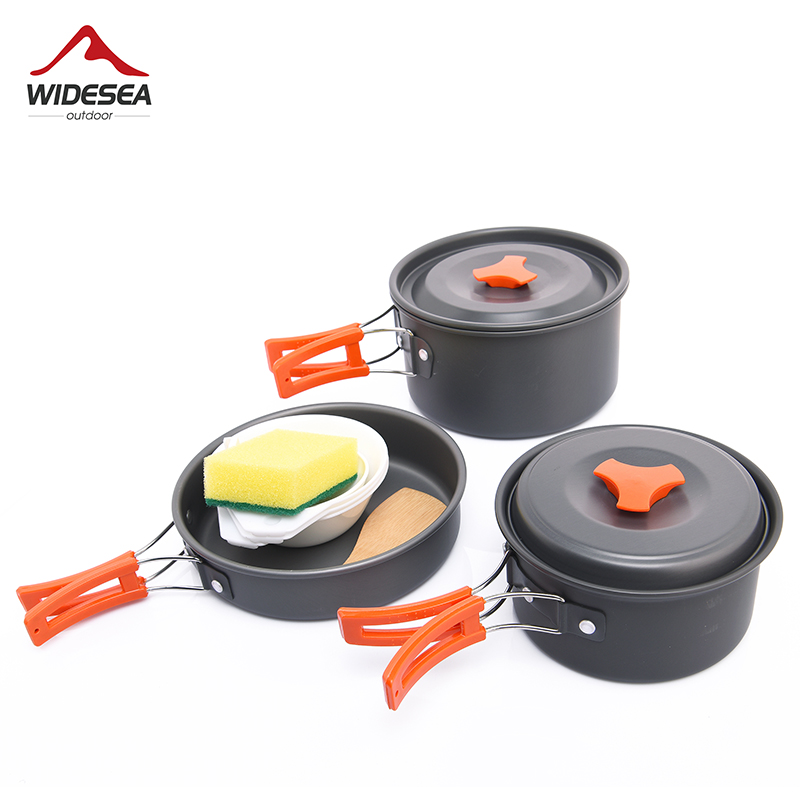 Camping Cooking Roll - Widesea Camping Outdoor Cookware Set Tableware