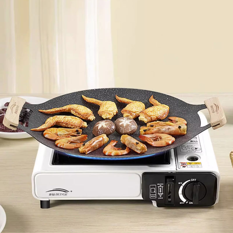 Camping Cooking Gear - ﻿ 26/30/33CM Outdoor Camping Grill Pan