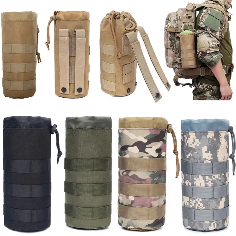 Tactical Molle Water Bottle Ba - Camping Cooking Can 评论和价格