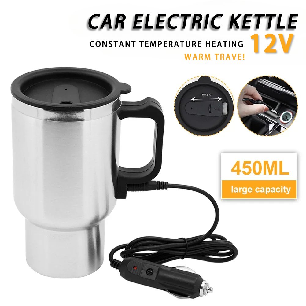 Electric Heating Car Kettle DC - Camping Cooking Can 评论和价格