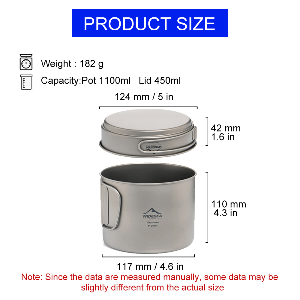 Widesea Ultralight Titanium Ca - Camping Cooking Gear 评论和价格