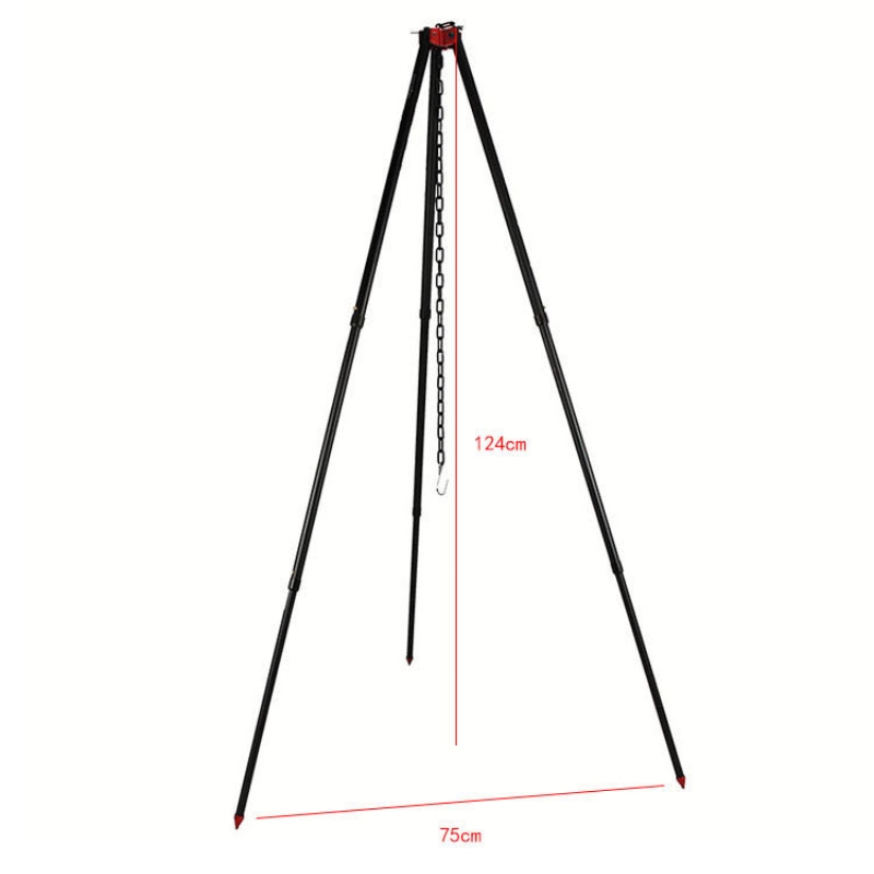 Outdoor Large Bonfire Tripod P - Camping Cooking Pot Tripod 评论和价格