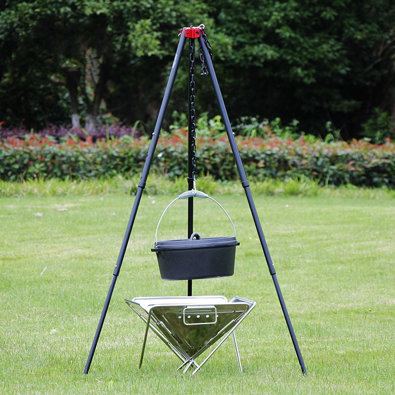 Outdoor Large Bonfire Tripod P - Camping Cooking Pot Tripod 评论和价格
