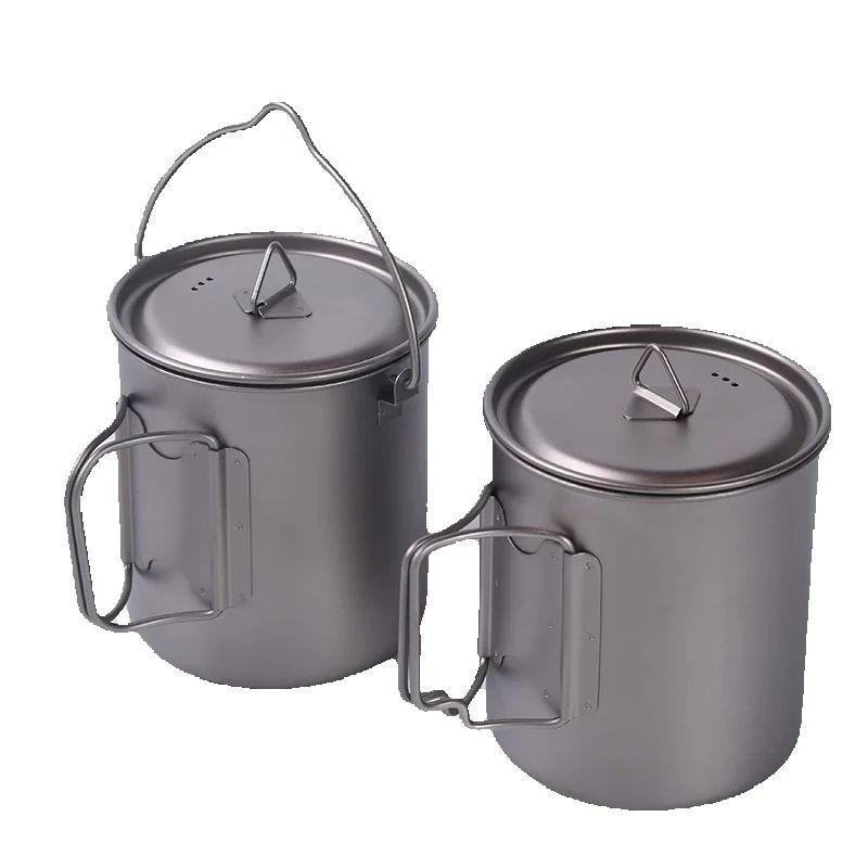 Camping Titanium Cups 450ml 55 - Camping Cooking Gear 评论和价格