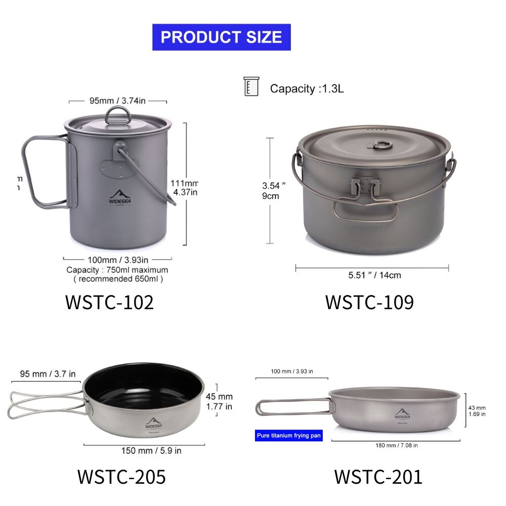 Widesea Camping Tableware Tita - Camping Cooking Roll 评论和价格