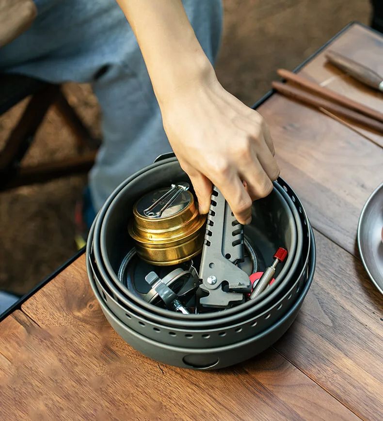 Camping Gas Stove Alcohol Stov - Camping Cooking Roll 评论和价格
