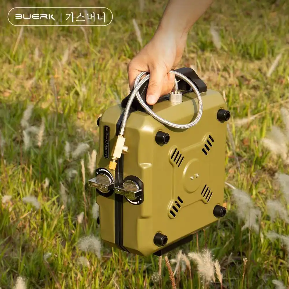 BUERK Camping Stove Double Bur - Camping Double Cooking Stove 评论和价格