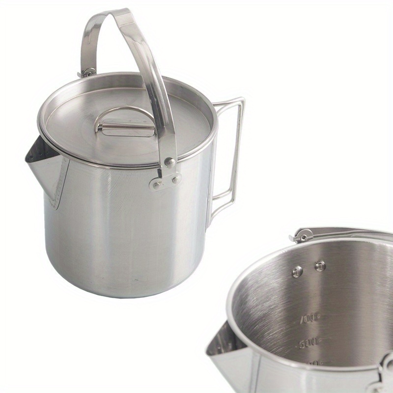 1PC Compact and Portable 1.2L  - Camping Cooking Gear 评论和价格