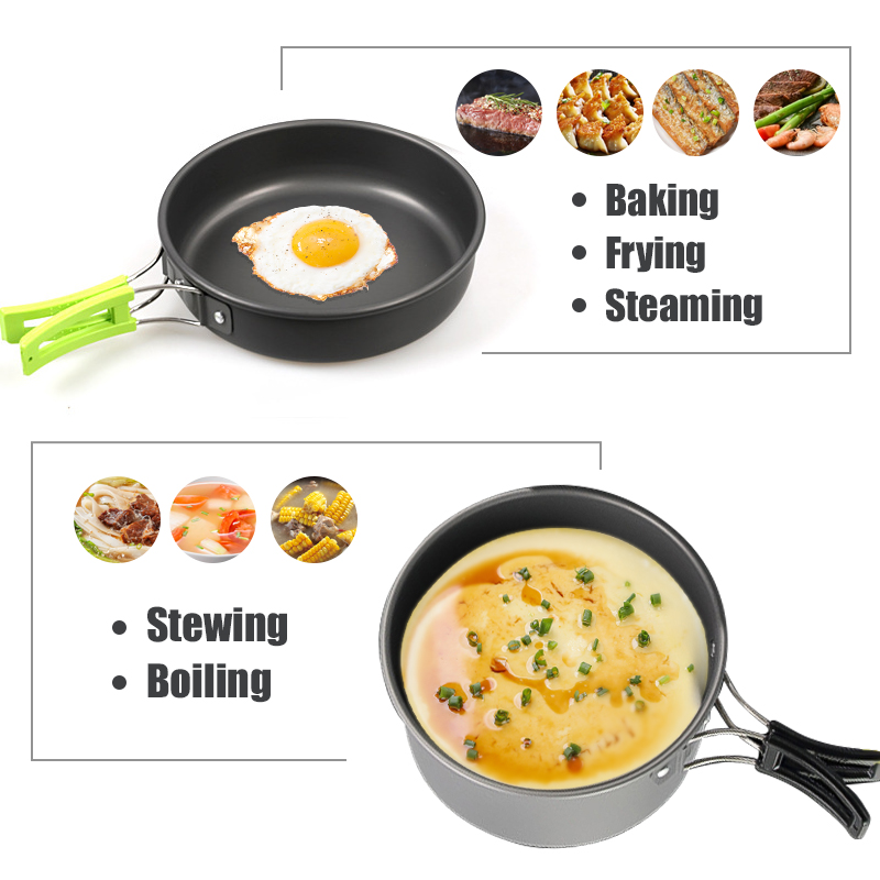 WESTTUNE Camping Cookware Kit  - Camping Cooking Roll 评论和价格