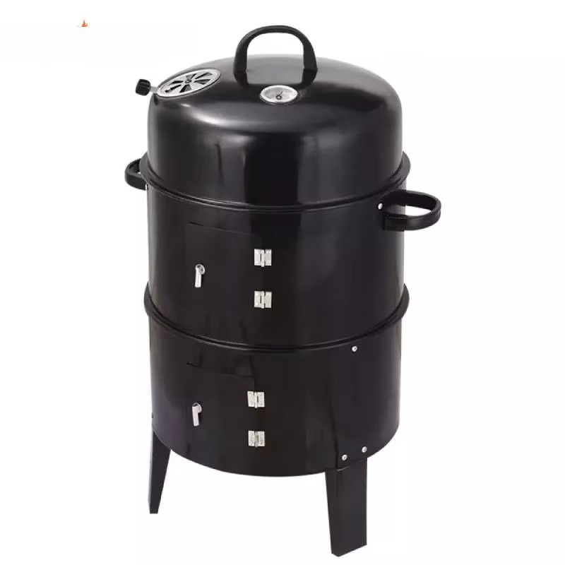 g3BBQ Grill Round Charcoal Sto - Camping Double Cooking Stove 评论和价格
