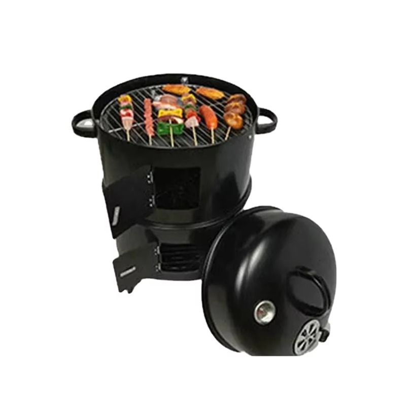 g3BBQ Grill Round Charcoal Sto - Camping Double Cooking Stove 评论和价格