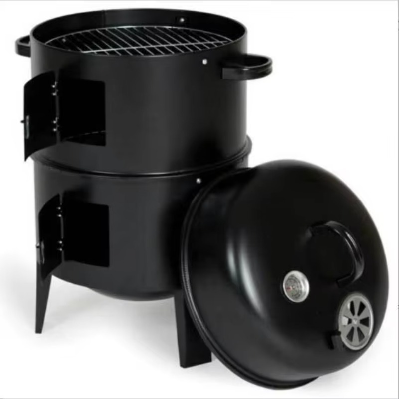 g3BBQ Grill Round Charcoal Sto - Camping Double Cooking Stove 评论和价格