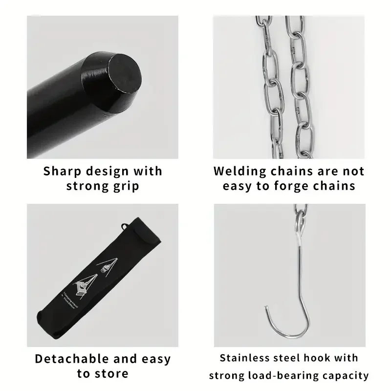TRALOW Portable Foldable Campf - Camping Cooking Pot Tripod 评论和价格