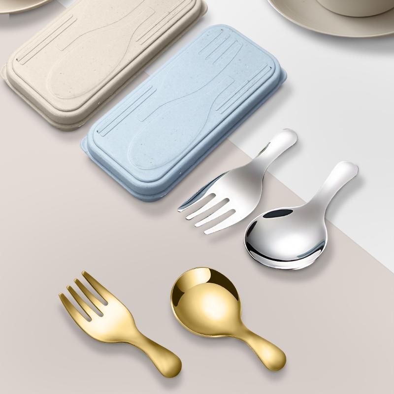 Stainless Steel Tableware Set  - Camping With Cooking 评论和价格
