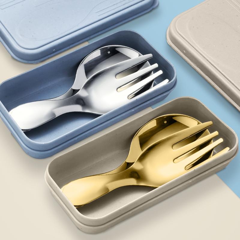 Stainless Steel Tableware Set  - Camping With Cooking 评论和价格