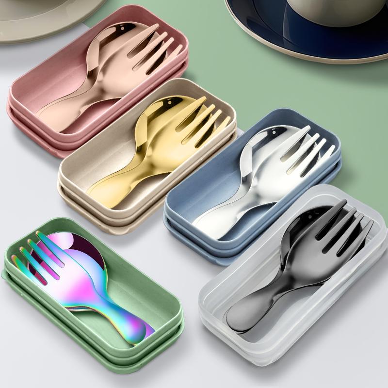 Stainless Steel Tableware Set  - Camping With Cooking 评论和价格
