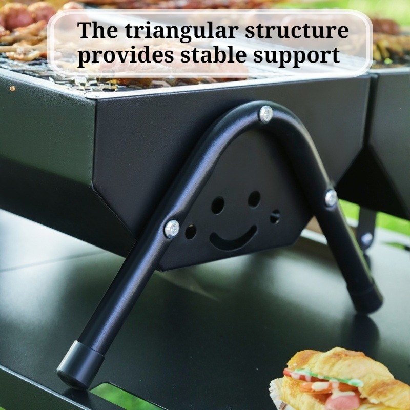 Carbon Steel Barbecue Grill Po - Camping Double Cooking Stove 评论和价格