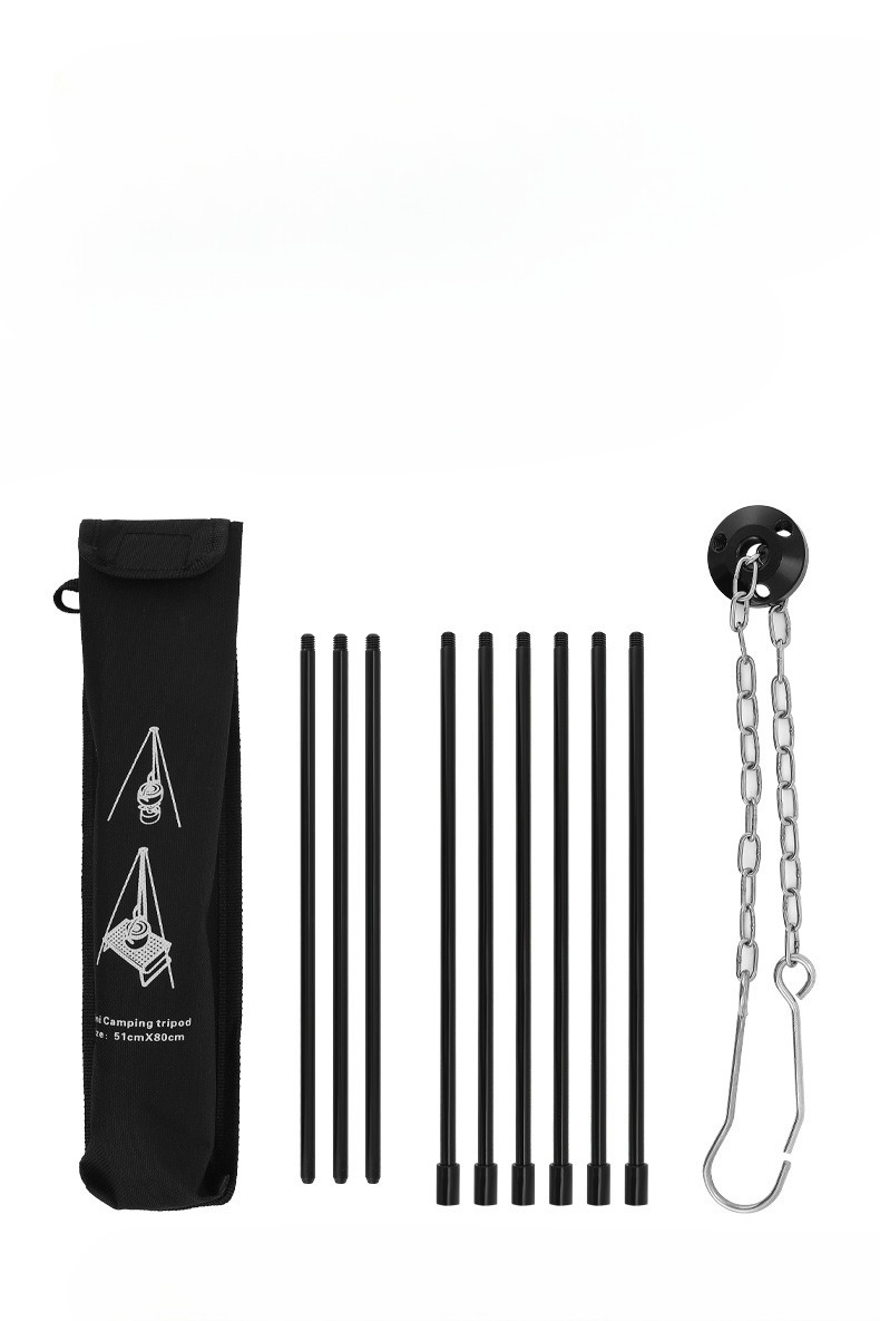 Portable Outdoor Cooking Tripo - Camping Cooking Pot Tripod 评论和价格