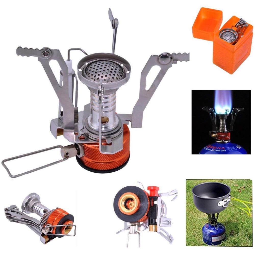 12-17Pcs Camping Cookware Stov - Camping Cooking Pot Tripod 评论和价格