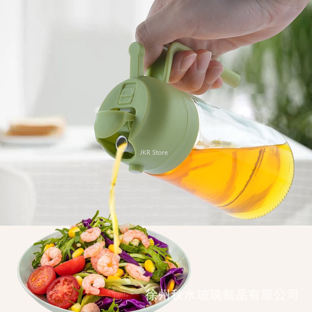 2 in 1 Olive Oil Sprayer Dispe - Camping With Cooking 评论和价格