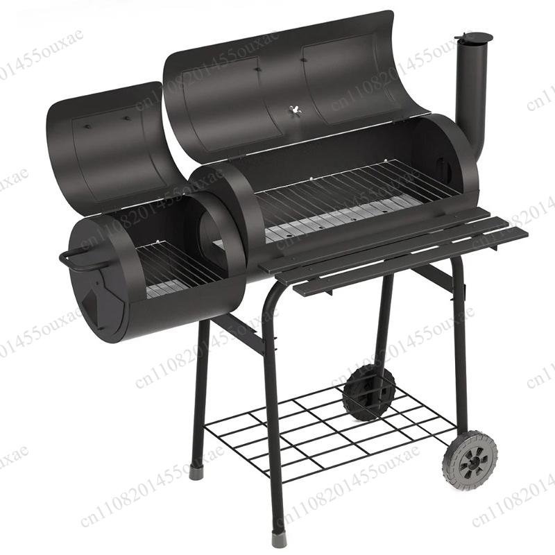 Double Sided Large Charcoal BB - Camping Double Cooking Stove 评论和价格