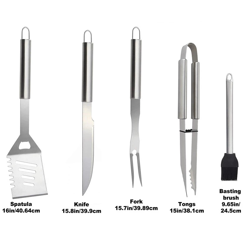 BBQ Tools Set Barbecue Grillin - Camping Cooking All In One 评论和价格