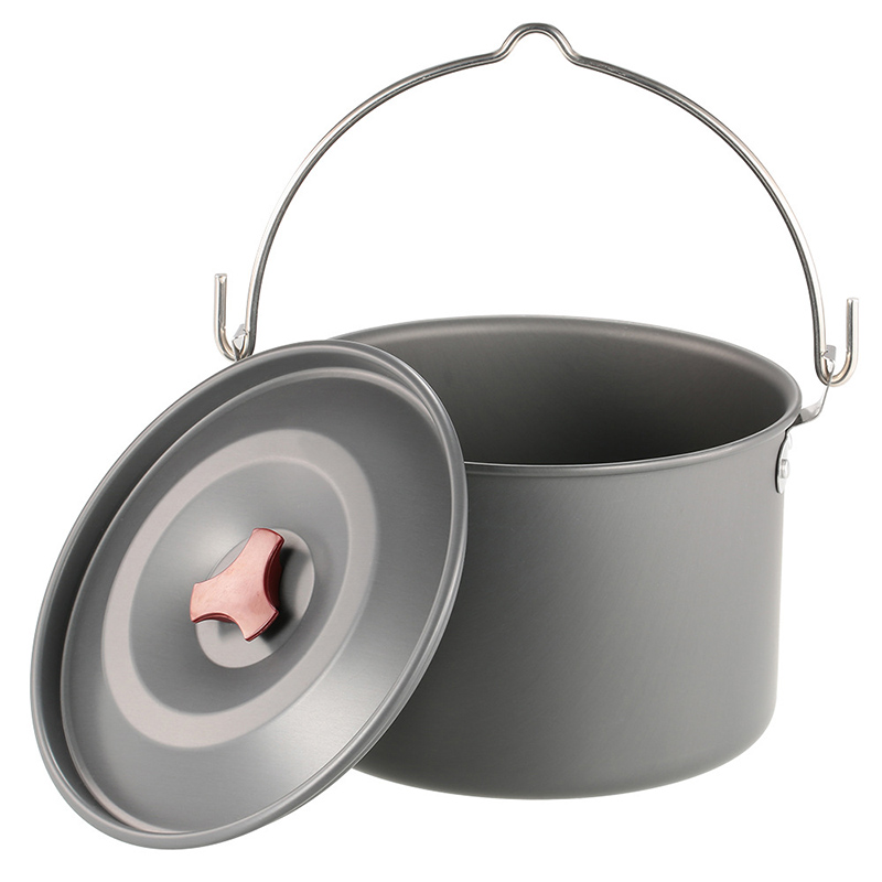 4L Camping Hanging Pots Campin - Camping Cooking Pot Tripod 评论和价格