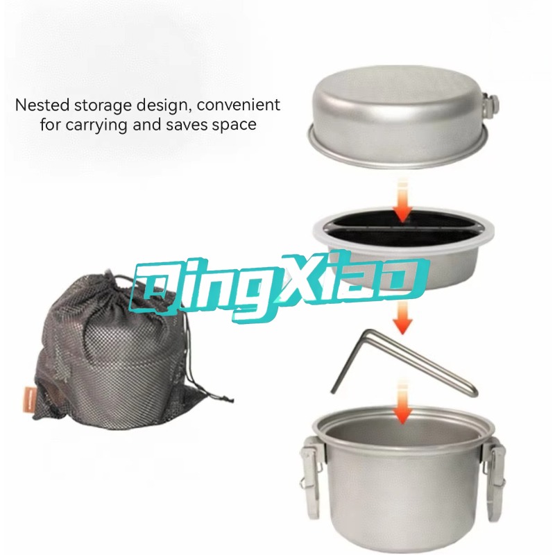 Outdoor 304 Stainless Steel Mu - Camping With Cooking 评论和价格