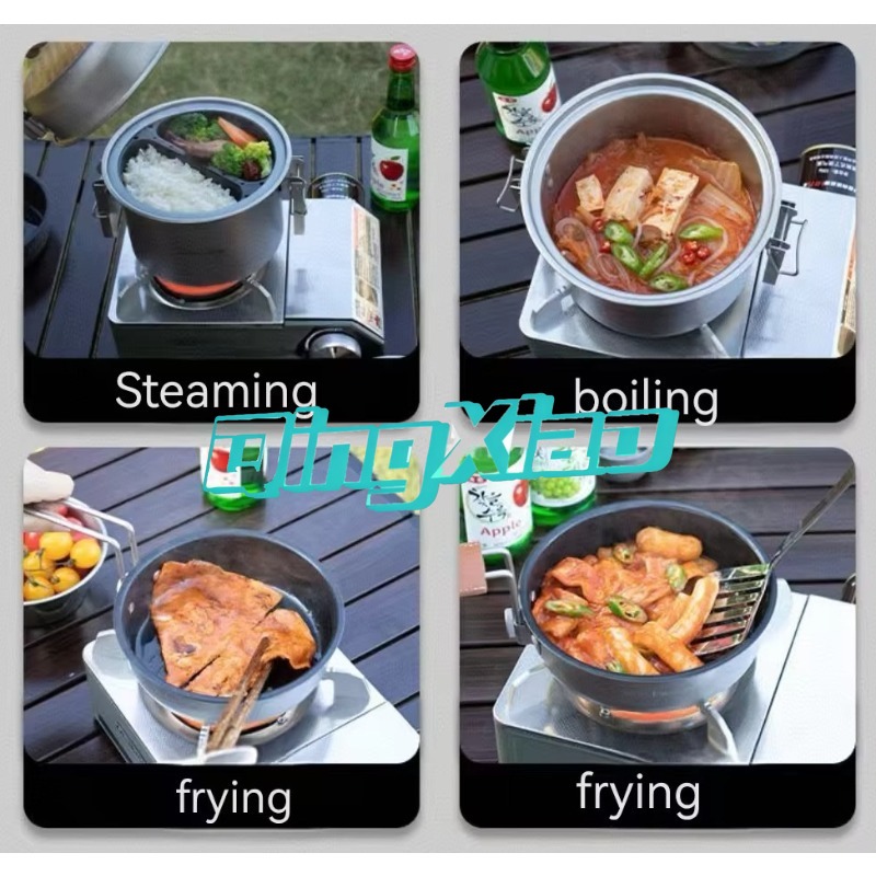 Outdoor 304 Stainless Steel Mu - Camping With Cooking 评论和价格
