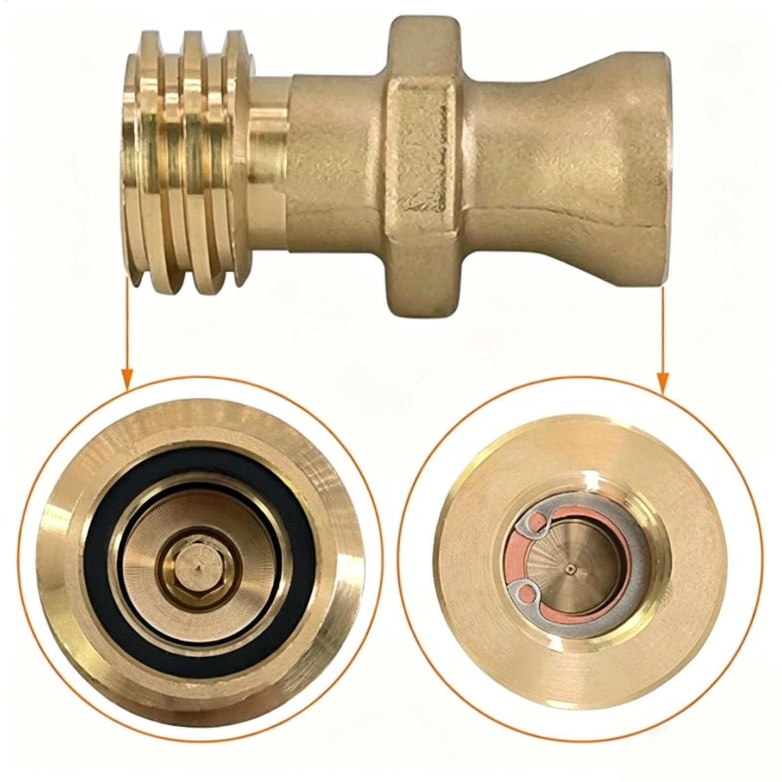 Propane Tank Fittings Male Bra - Camping With Cooking 评论和价格