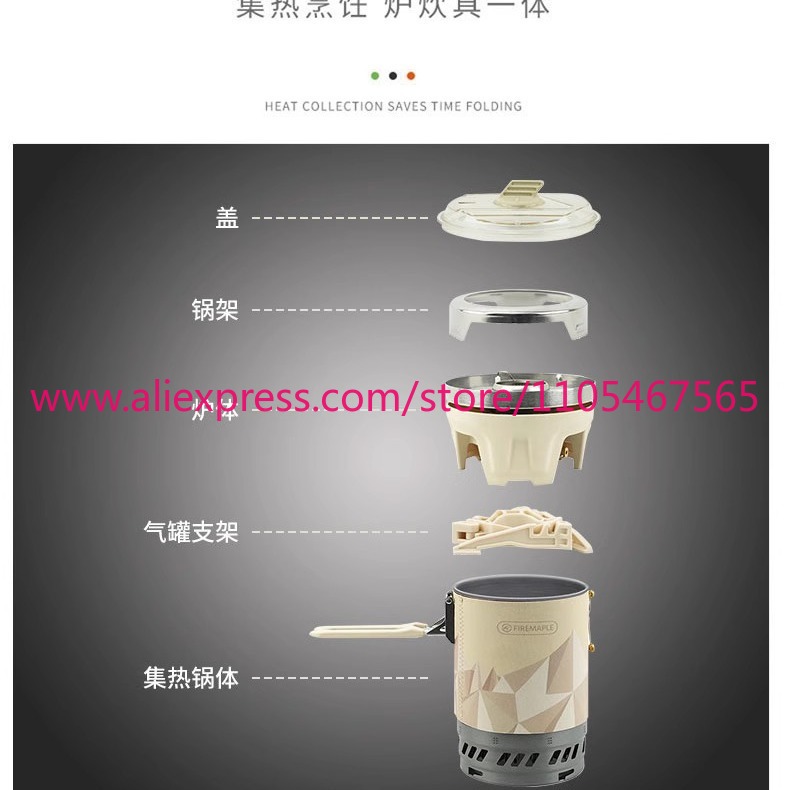 1PCS X5 Thermal Cooking System - Camping With Cooking 评论和价格