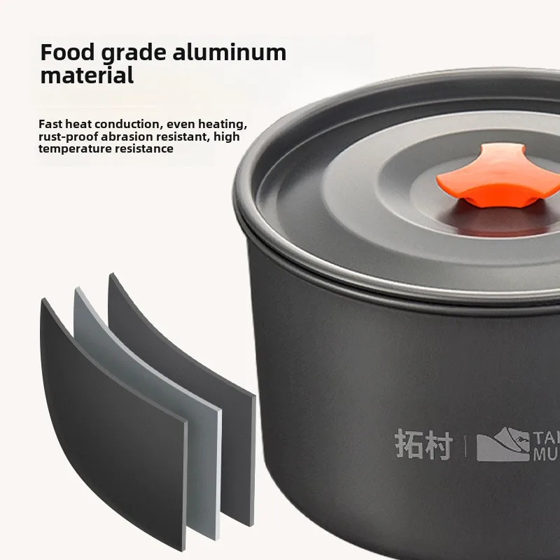 Camping Cookware Set Outdoor C - Camping Cooking Roll 评论和价格