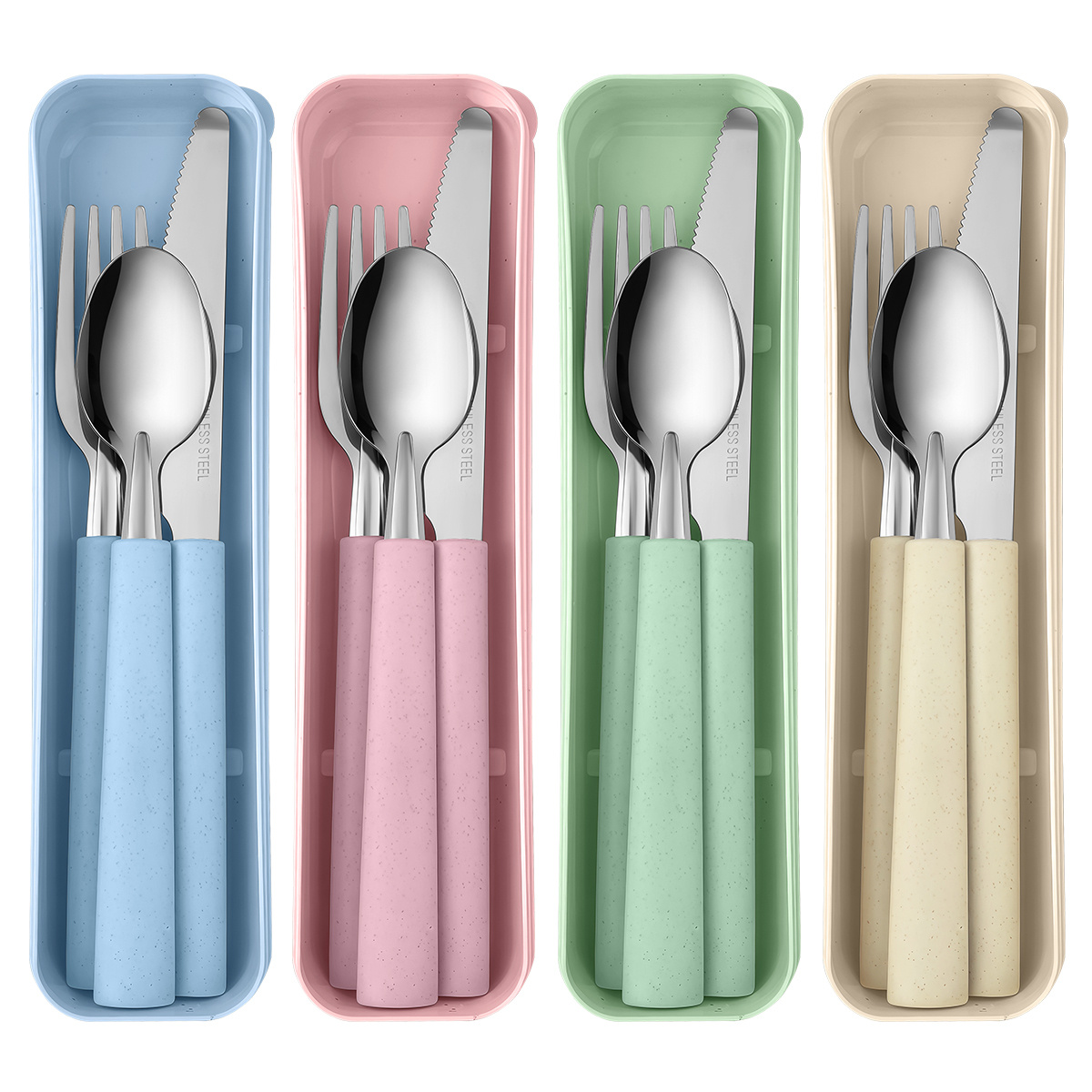 1 set stainless steel portable - Camping Cooking Knife Set 评论和价格