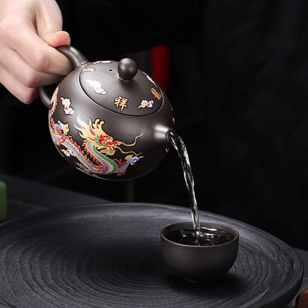 135-350ml Dragon Teapot Chines - Camping Cooking Utilities 评论和价格