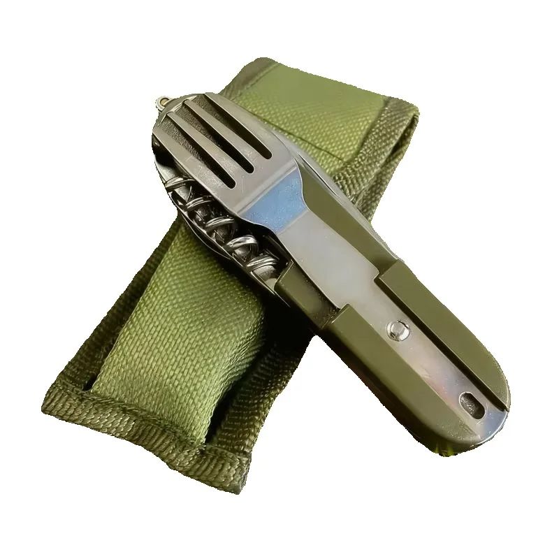 Stainless Steel 7-in-1 Camping - Camping Cooking Knife Set 评论和价格