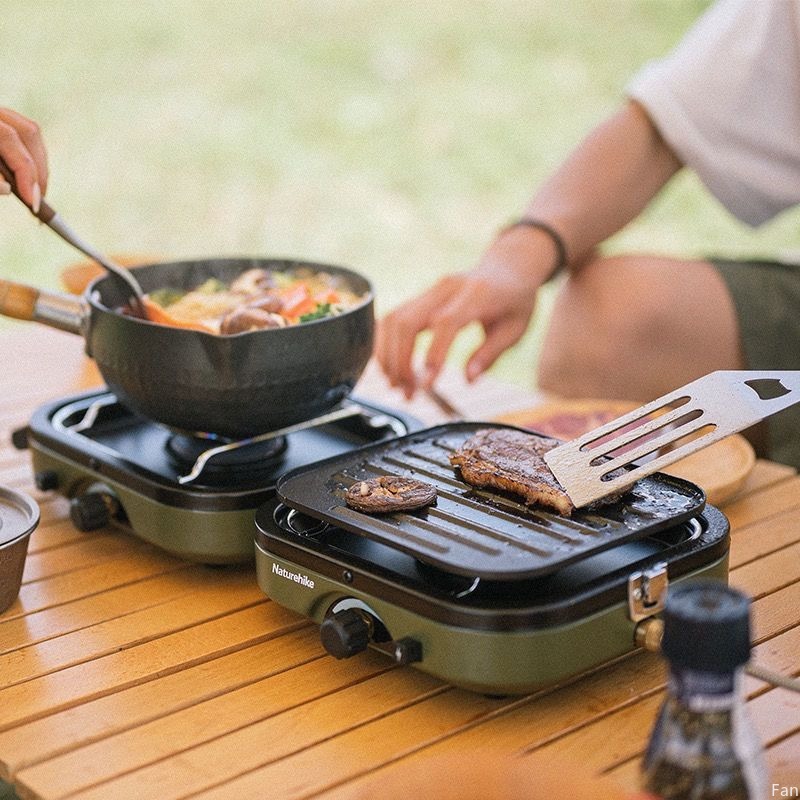 Naturehike Stove Folding Doubl - Camping Double Cooking Stove 评论和价格