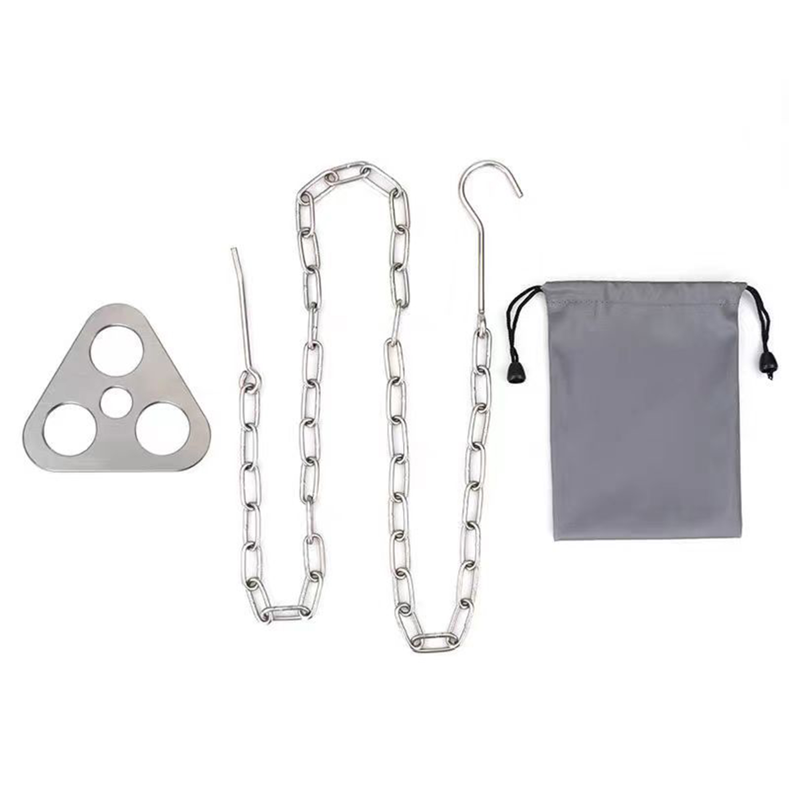 1pc Camping Tripod Iron Materi - Camping Cooking Pot Tripod 评论和价格