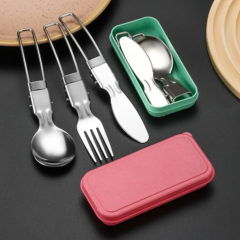 Mini Portable Stainless Steel  - Camping Cooking Knife Set 评论和价格