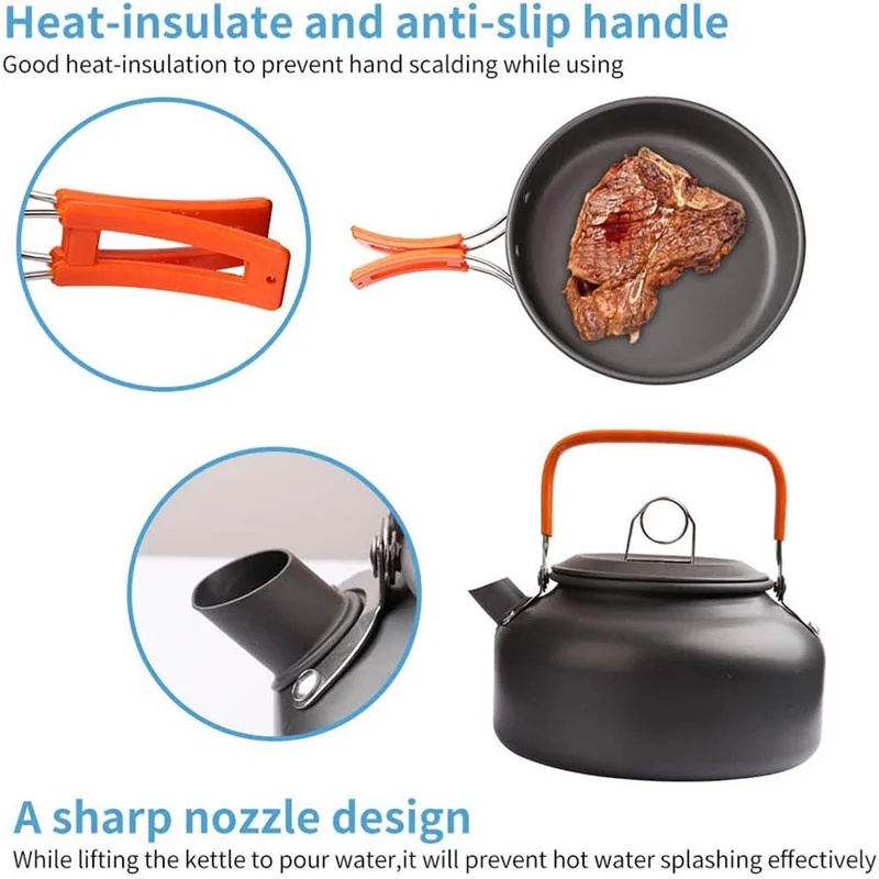 Camping Cooking set Camping Co - Camping Cooking Roll 评论和价格