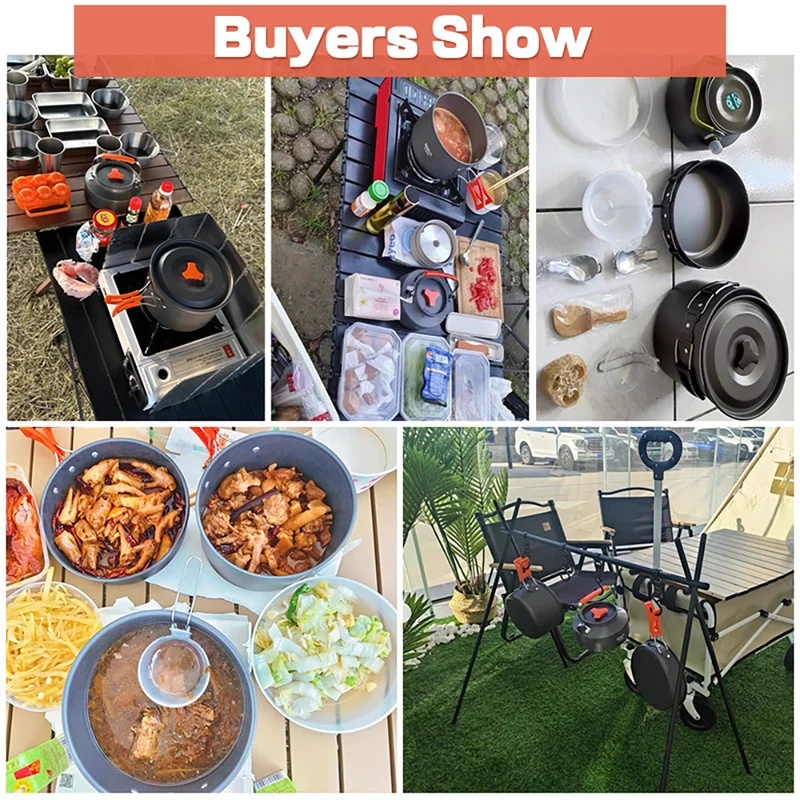 Camping Cooking set Camping Co - Camping Cooking Roll 评论和价格