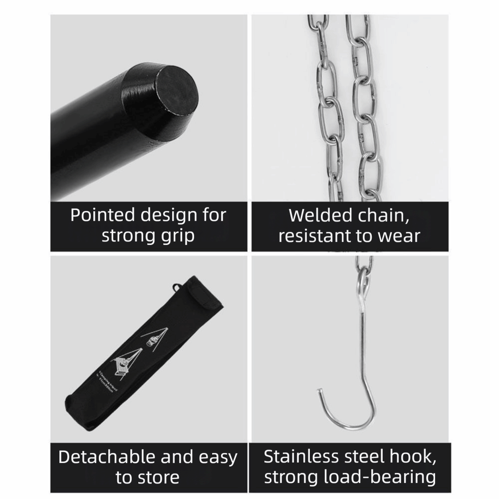 Portable Camping Tripod Adjust - Camping Cooking Pot Tripod 评论和价格